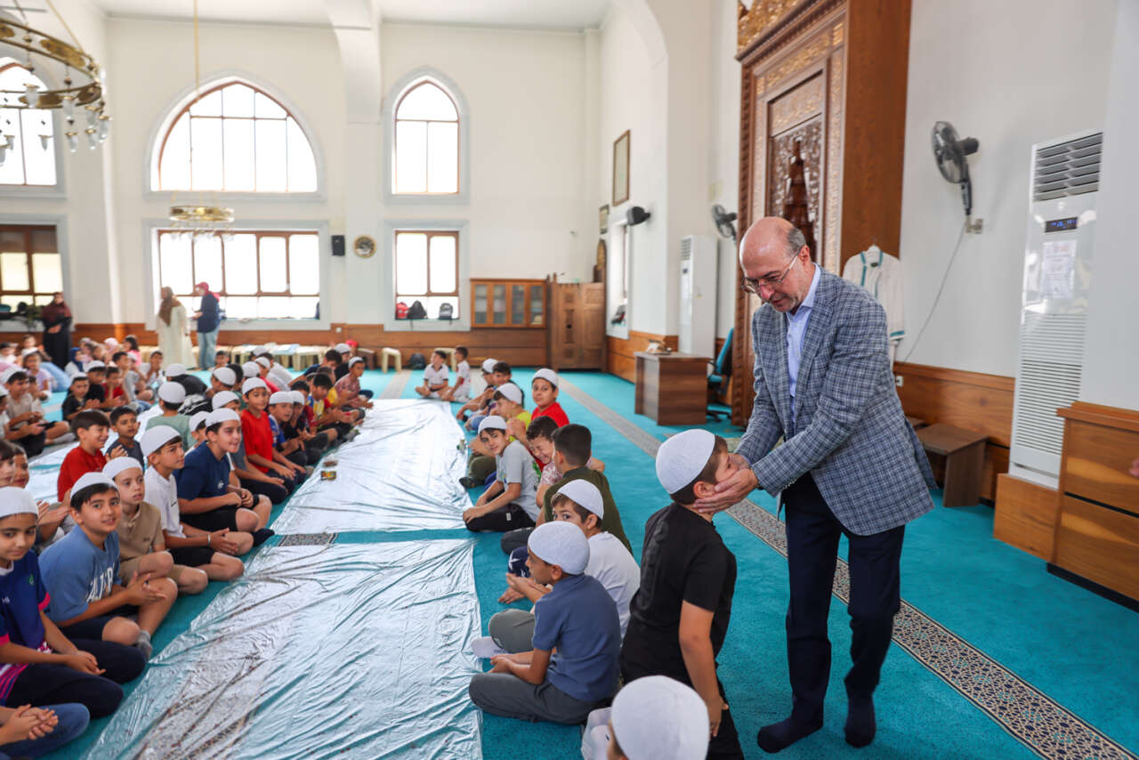 Konya’da yaz coşkusu! Başkan Pekyatırmacı Kur’an Kurslarında çocuklarla buluştu 4